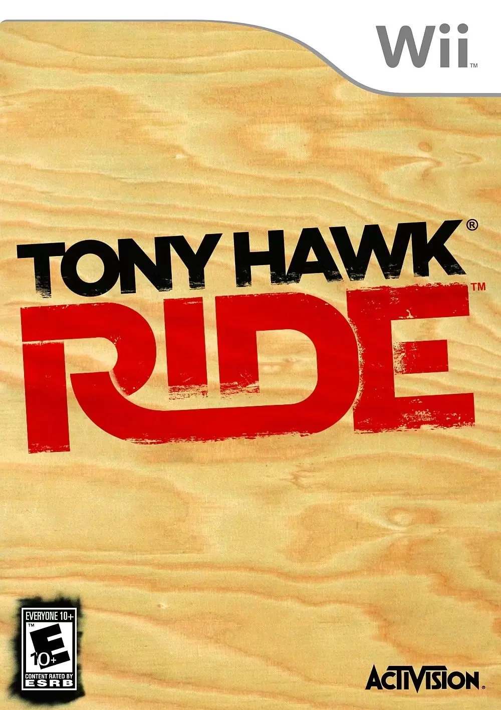 Jeux Nintendo Wii - Tony Hawk: Ride