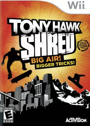 Jeux Nintendo Wii - Tony Hawk: Shred Stand-Alone Software