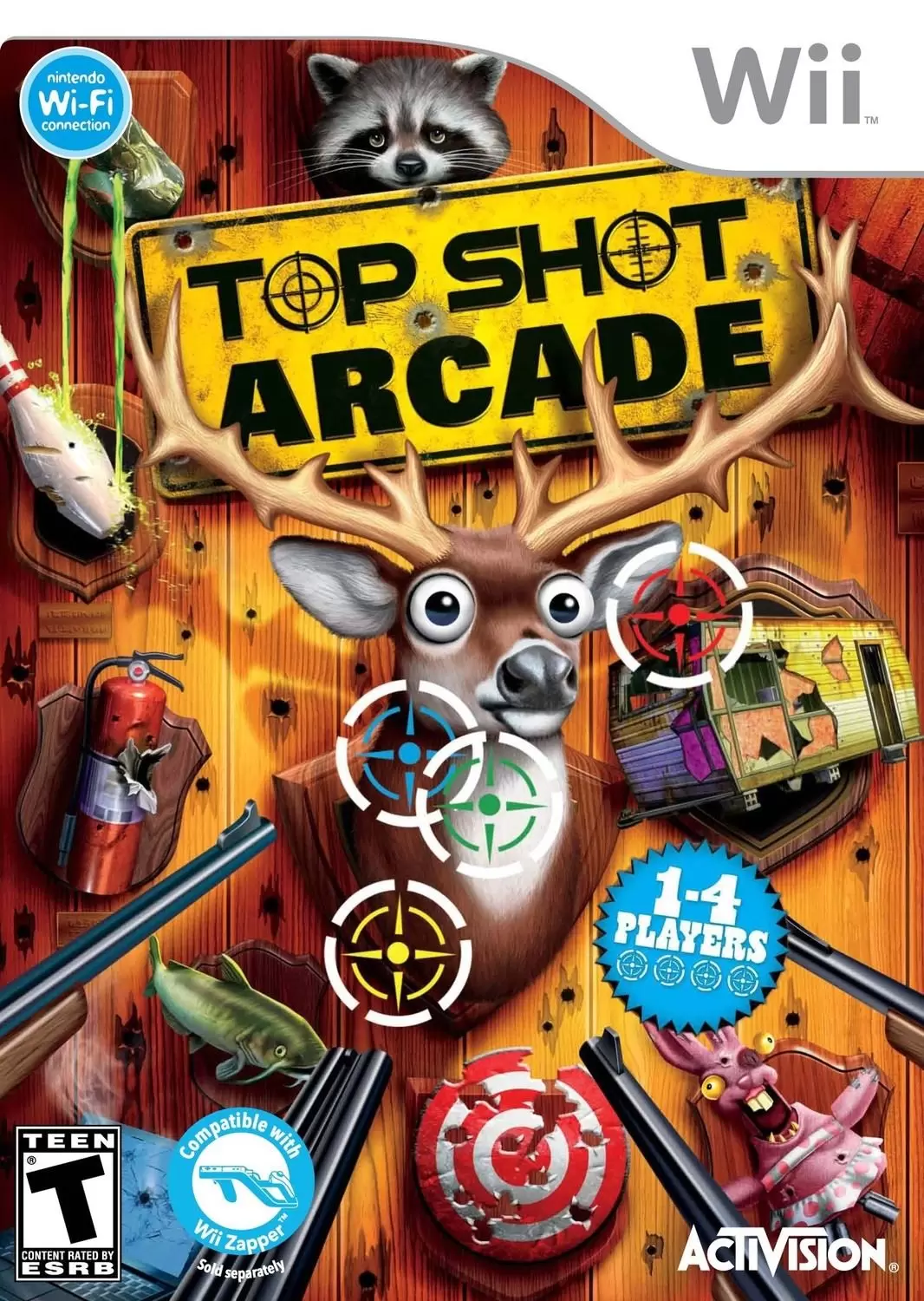Nintendo Wii Games - Top Shot Arcade