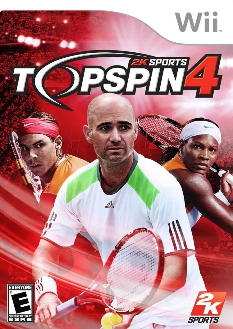 Nintendo Wii Games - Top Spin 4