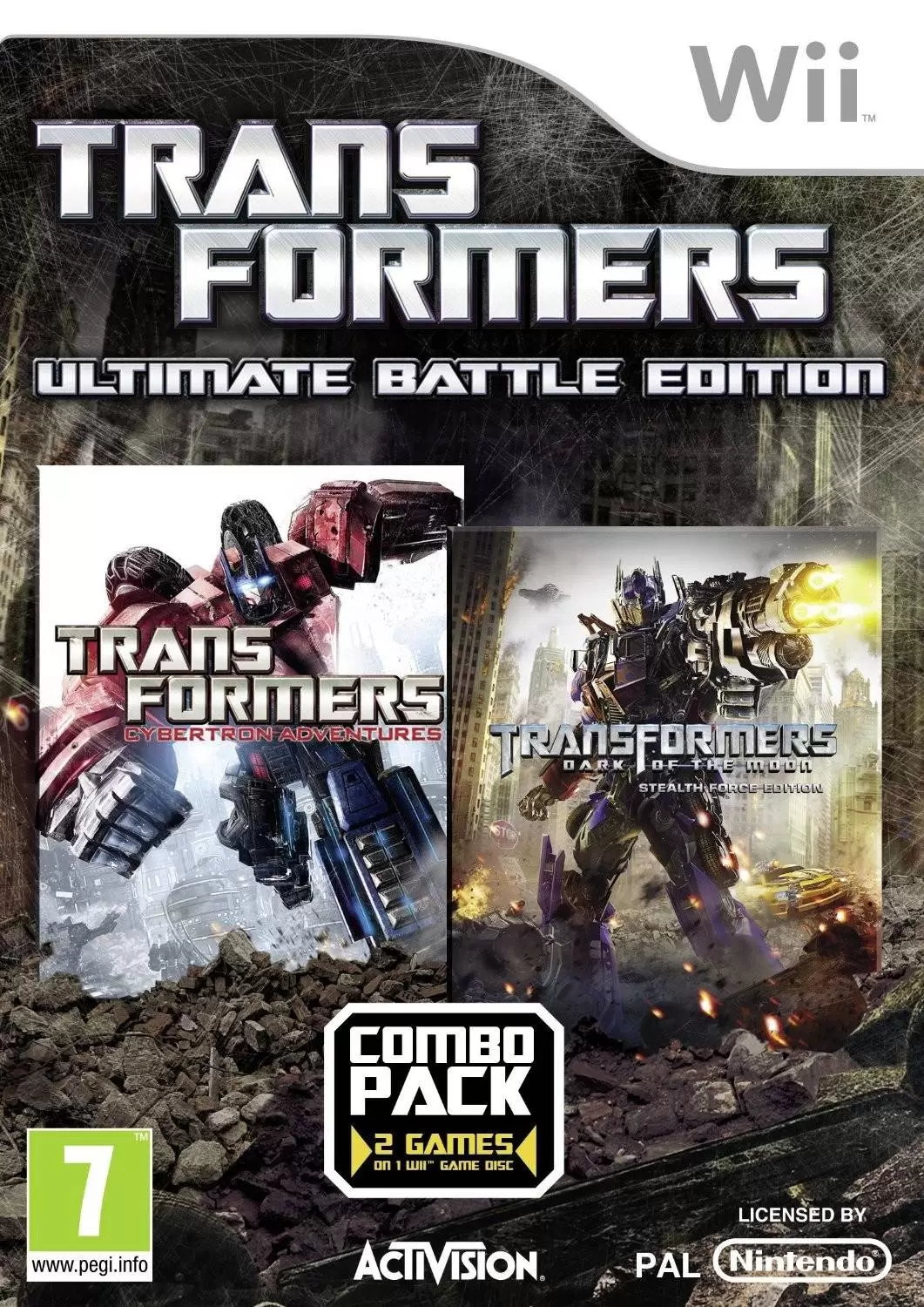 Nintendo Wii Games - Transformers: Ultimate Battle Edition