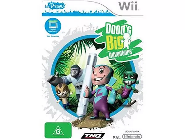 Nintendo Wii Games - UDraw: Dood\'s Big Adventure