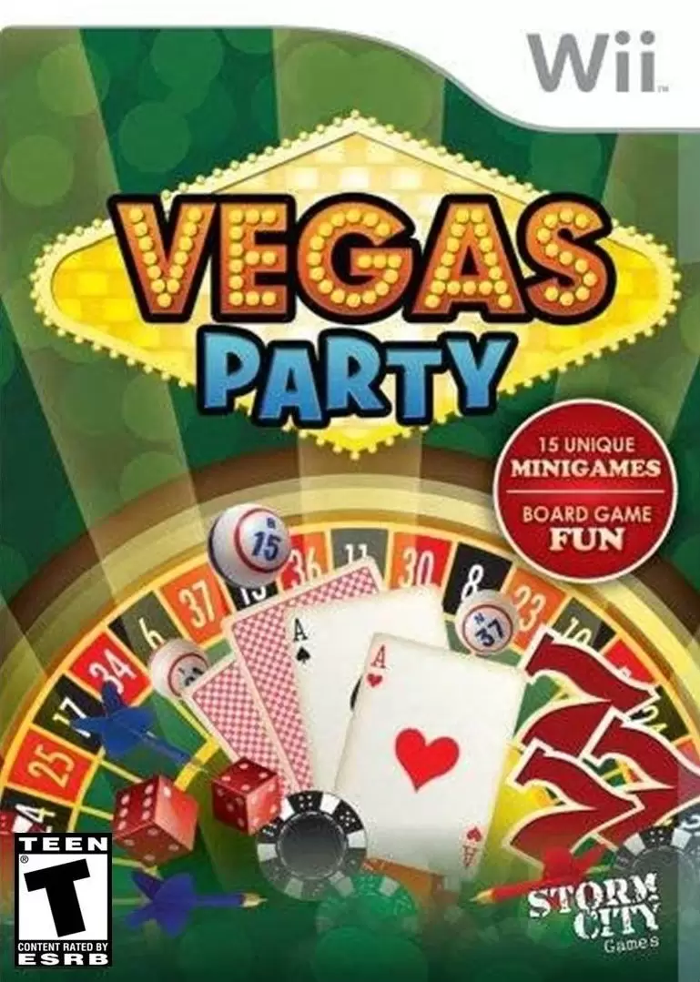 Jeux Nintendo Wii - Vegas Party