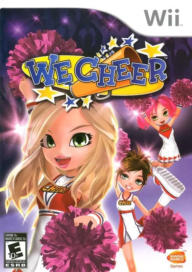 Nintendo Wii Games - We Cheer
