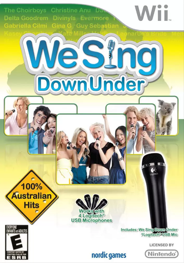 Nintendo Wii Games - We Sing Down Under