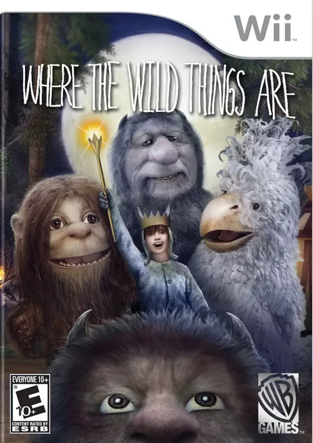 Nintendo Wii Games - Where the Wild Things Are