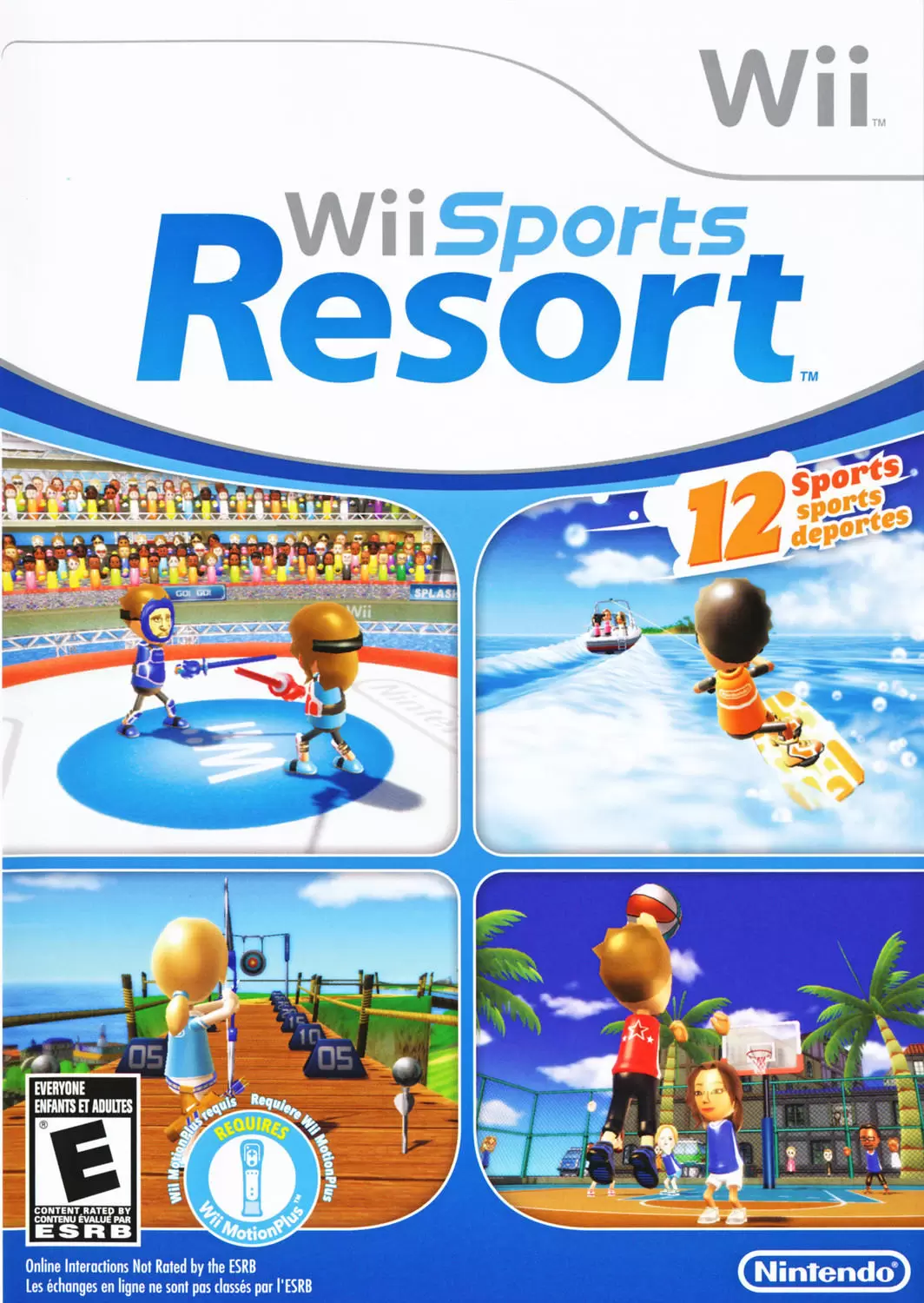Jeux Nintendo Wii - Wii Sports Resort