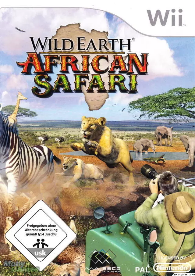 Nintendo Wii Games - Wild Earth: African Safari