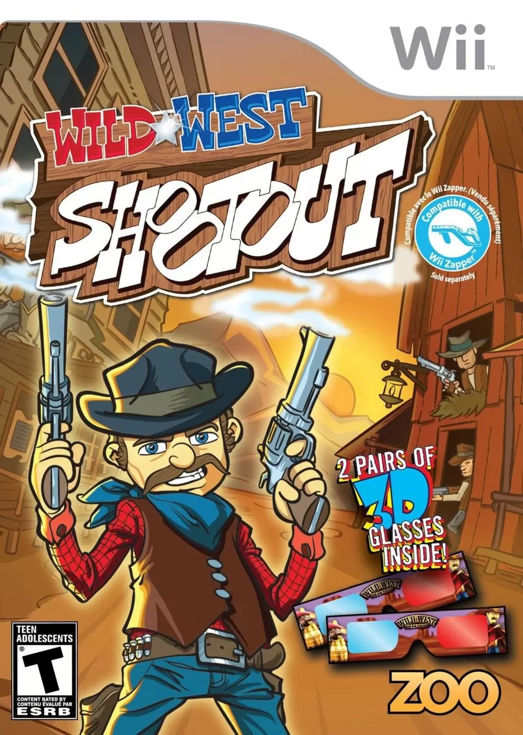 Nintendo Wii Games - Wild West Shootout