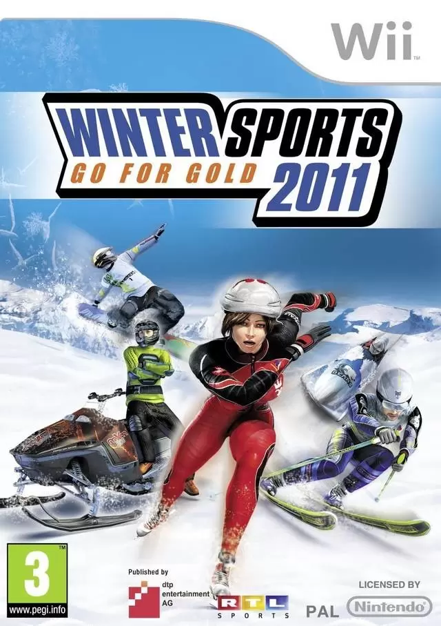 Jeux Nintendo Wii - Winter Sports 2011: Go for Gold
