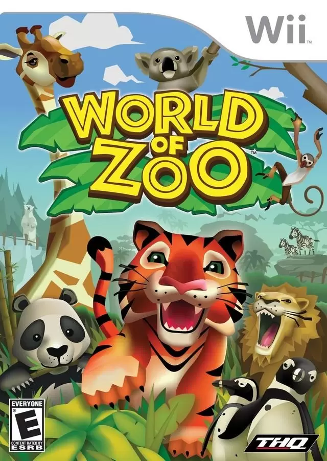 Nintendo Wii Games - World of Zoo