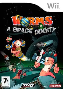 Nintendo Wii Games - Worms: A Space Oddity