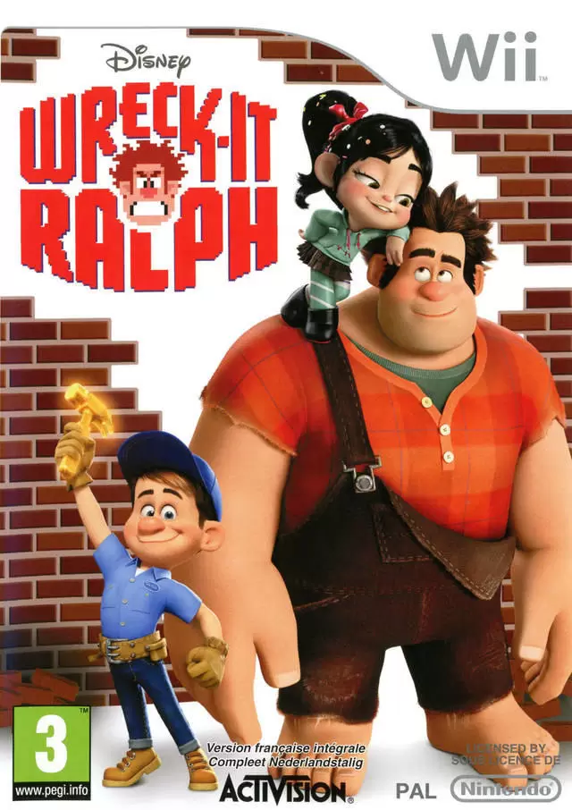 Nintendo Wii Games - Wreck-It Ralph