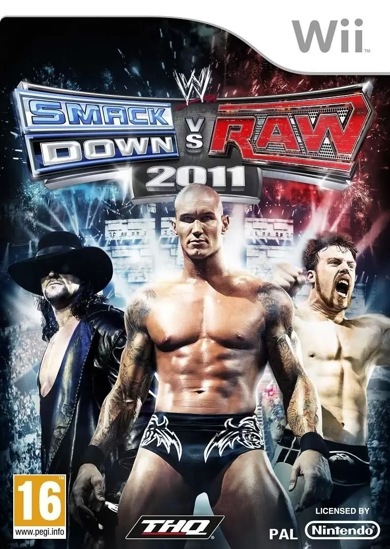 Nintendo Wii Games - WWE SmackDown vs. Raw 2011