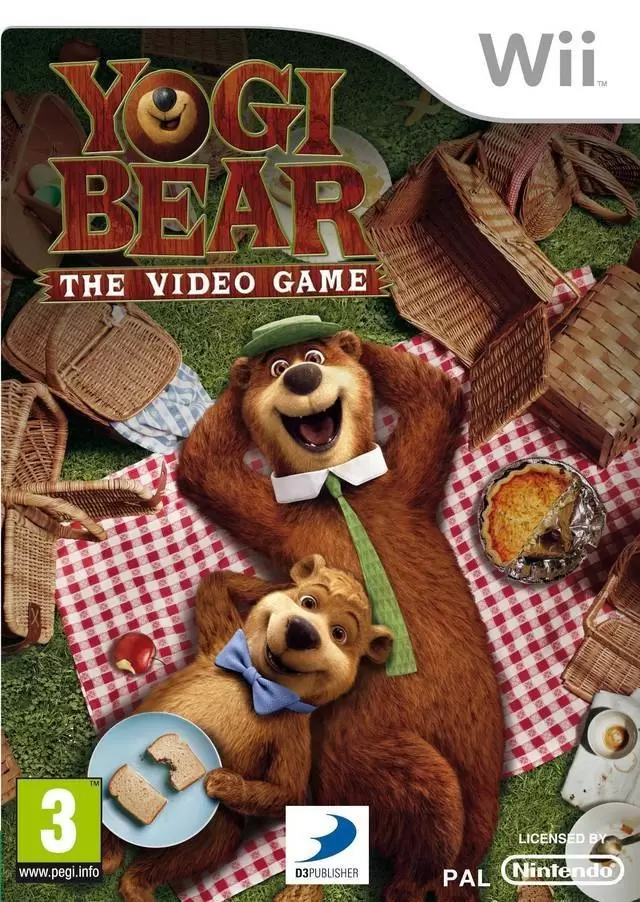 Nintendo Wii Games - Yogi Bear: The Video Game