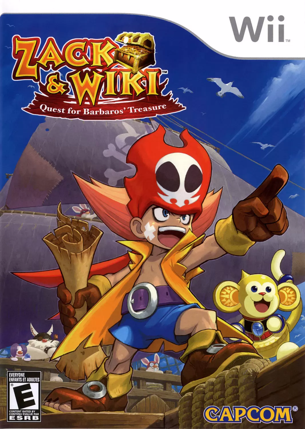 Jeux Nintendo Wii - Zack & Wiki: Quest for Barbaros\' Treasure