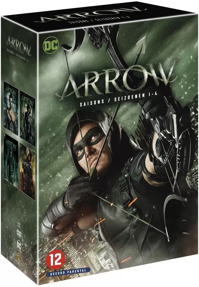 Arrow - Arrow - L\'intégrale des saison 1,2,3 & 4 - DVD