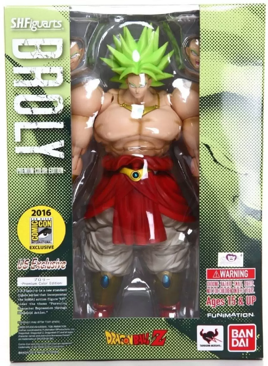 S.H. Figuarts Dragonball - Broly SDCC 2016