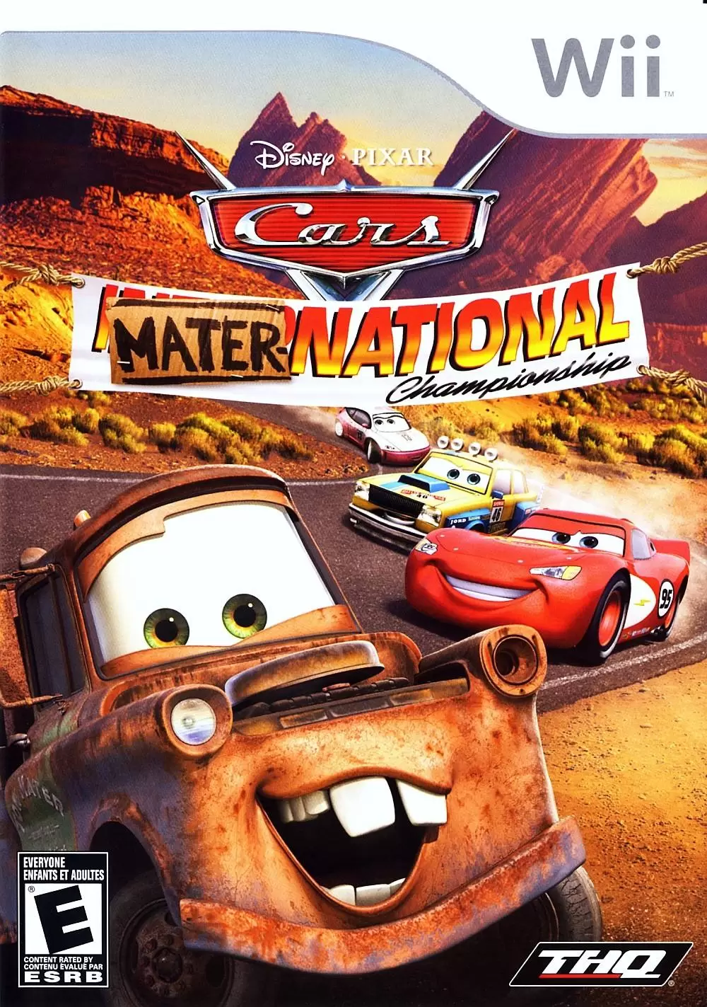 Jeux Nintendo Wii - Cars: Mater-National Championship