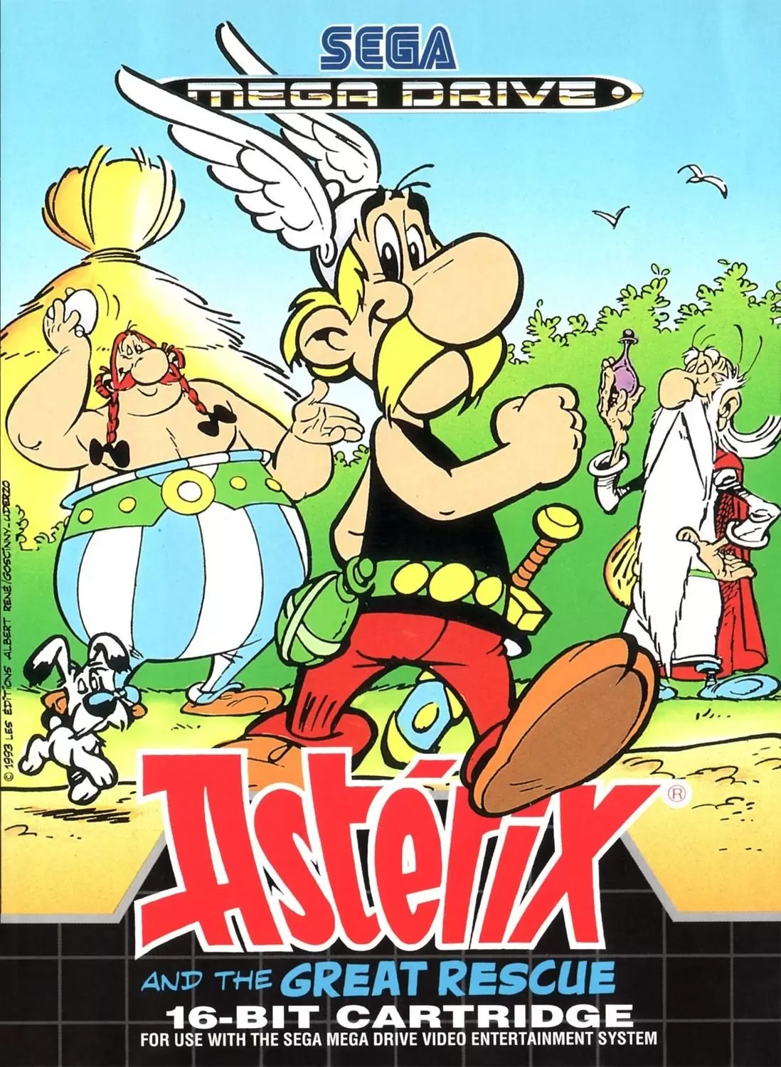 Sega Genesis Games - Asterix and the Great Rescue