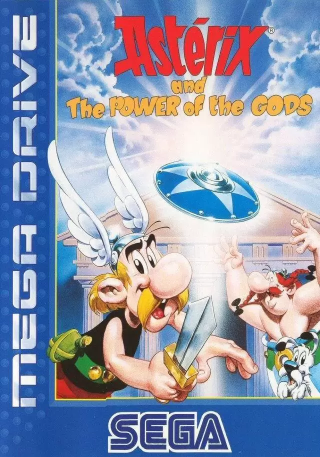Sega Genesis Games - Asterix and the Power of The Gods