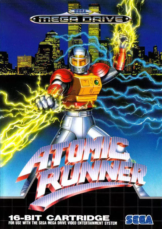 Jeux SEGA Mega Drive - Atomic Runner