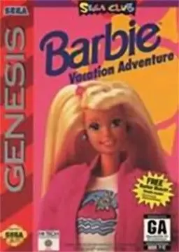 Sega Genesis Games - Barbie Vacation Adventure