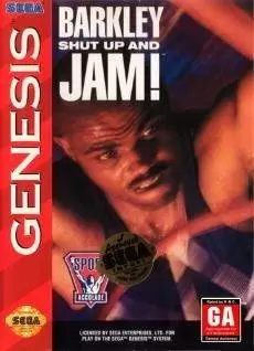 Sega Genesis Games - Barkley Shut up and Jam!