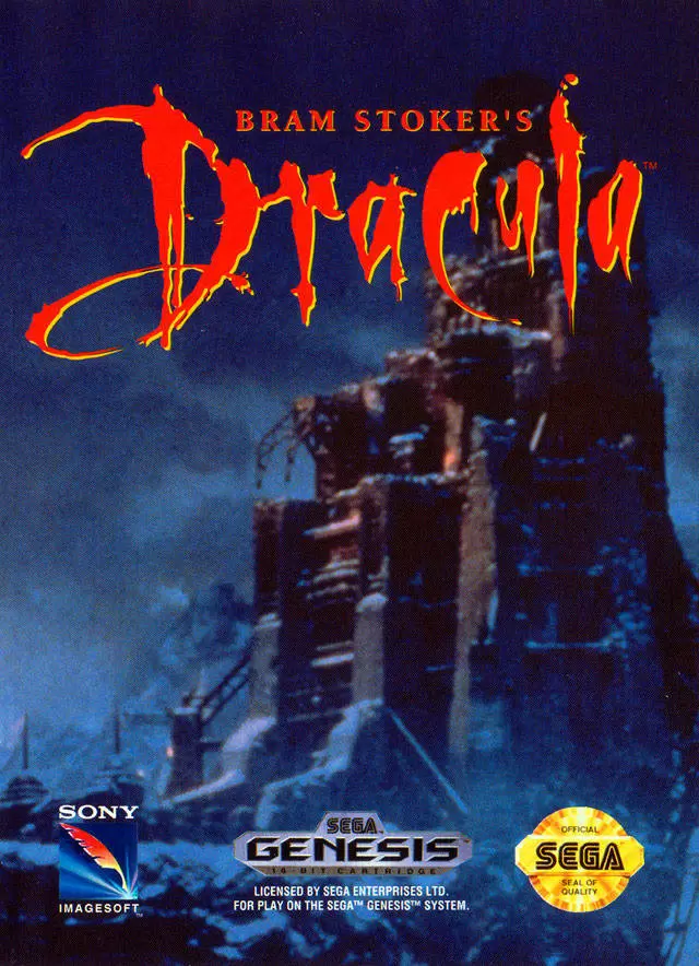Sega Genesis Games - Bram Stoker\'s Dracula