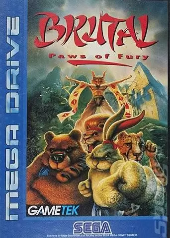 Jeux SEGA Mega Drive - Brutal Paws of Fury
