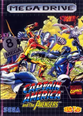 Jeux SEGA Mega Drive - Captain America and the Avengers
