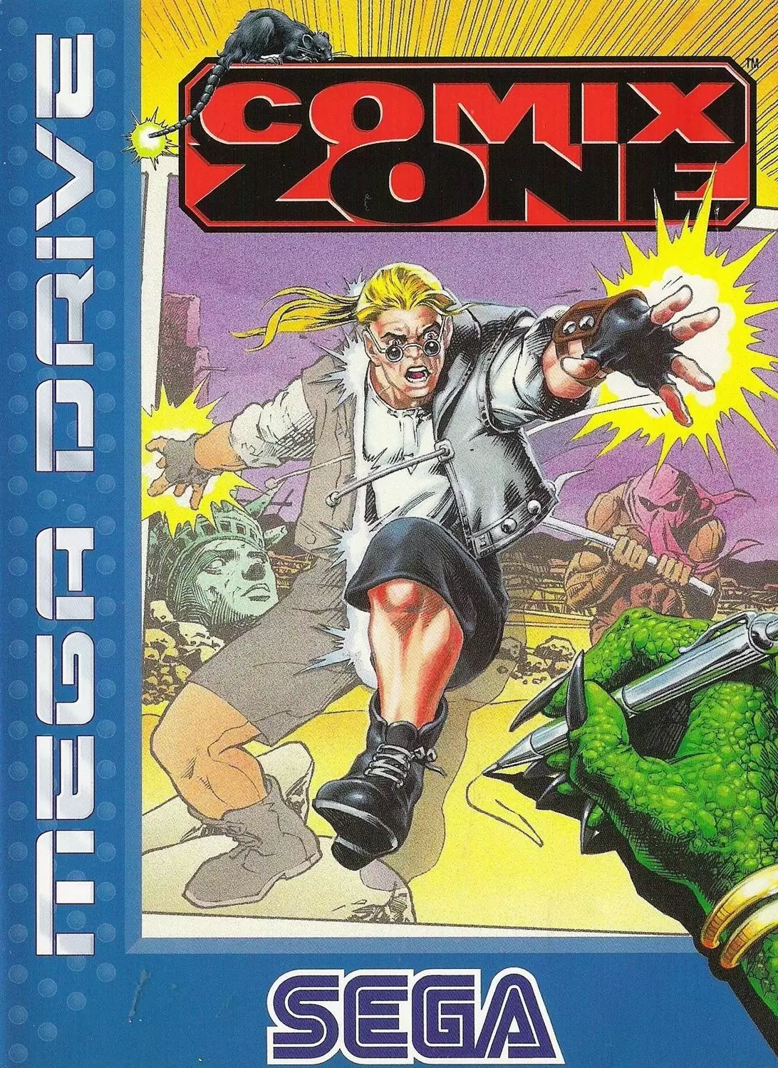 Sega Genesis Games - Comix Zone