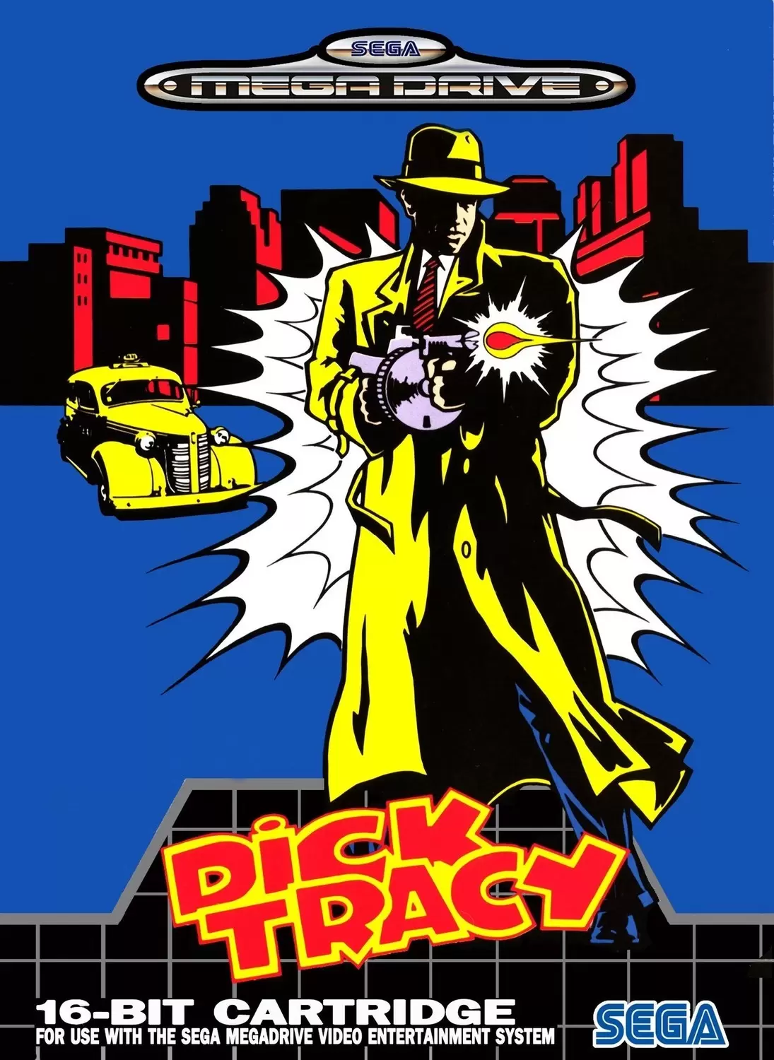 JAP - Japanese Mega Drive Games - Dick Tracy