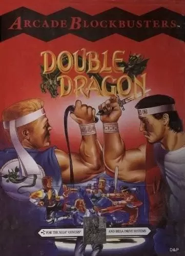Jeux SEGA Mega Drive - Double Dragon