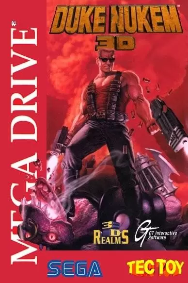 BRA - Brazilian Mega Drive Games - Duke Nukem 3D