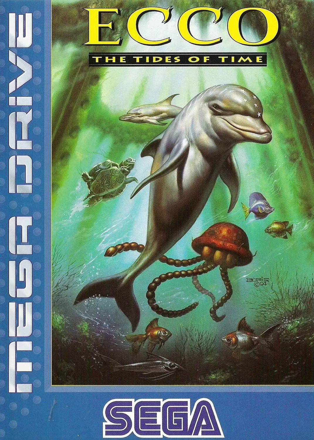 Jeux SEGA Mega Drive - Ecco: The Tides of Time
