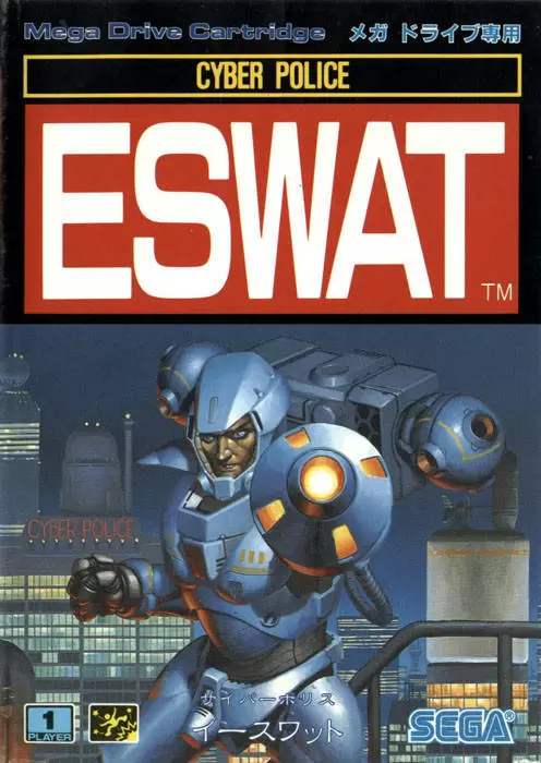 Sega Genesis Games - ESWAT: City under Siege