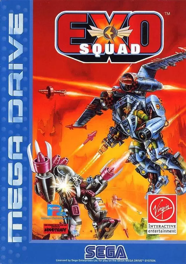 EUR - European Mega Drive Games - Exo-Squad