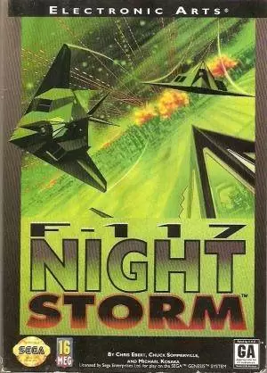 Jeux SEGA Mega Drive - F-117 Night Storm