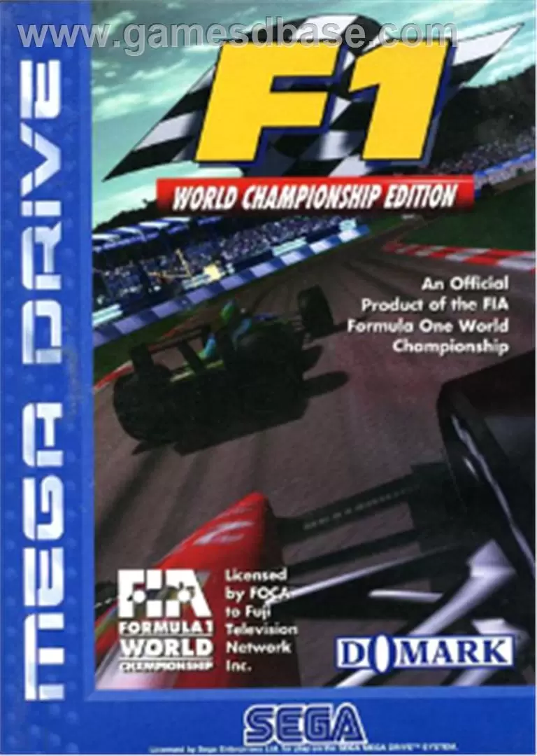Sega Genesis Games - F1: World Championship Edition