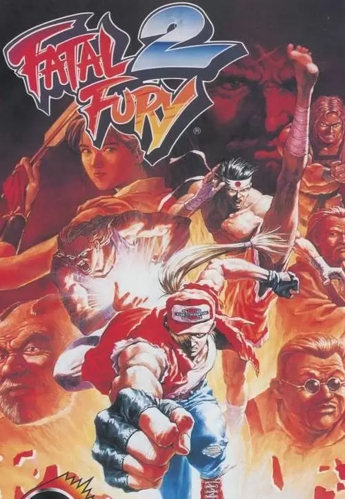 Sega Genesis Games - Fatal Fury 2