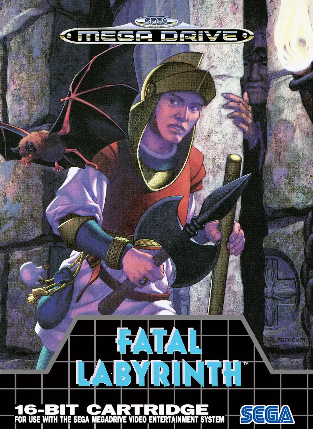 Jeux SEGA Mega Drive - Fatal Labyrinth
