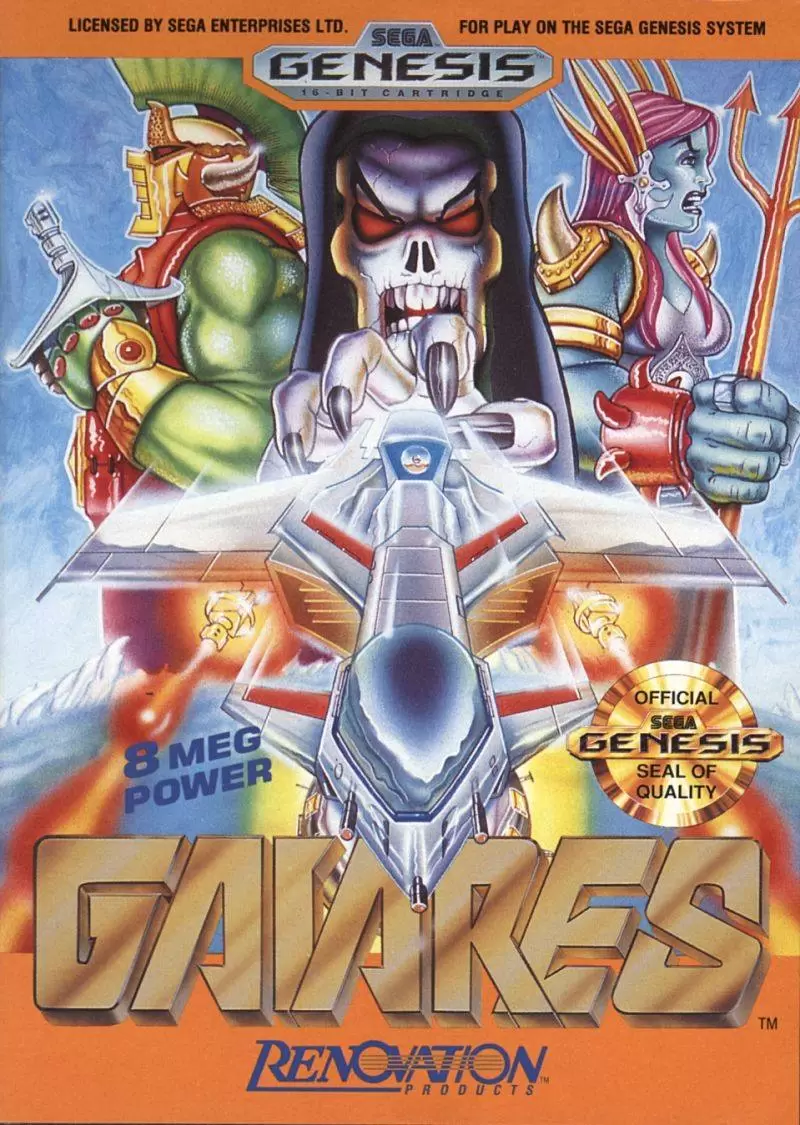 Sega Genesis Games - Gaiares