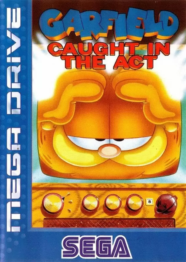 Sega Genesis Games - Garfield: Caught in the Act