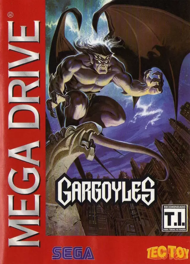 Sega Genesis Games - Gargoyles