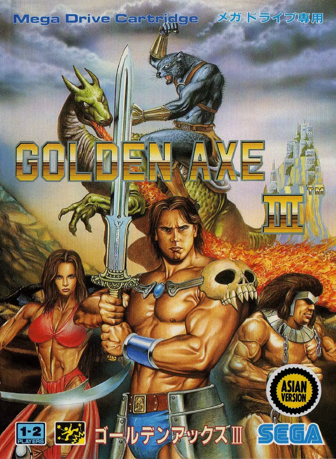 Sega Genesis Games - Golden Axe III