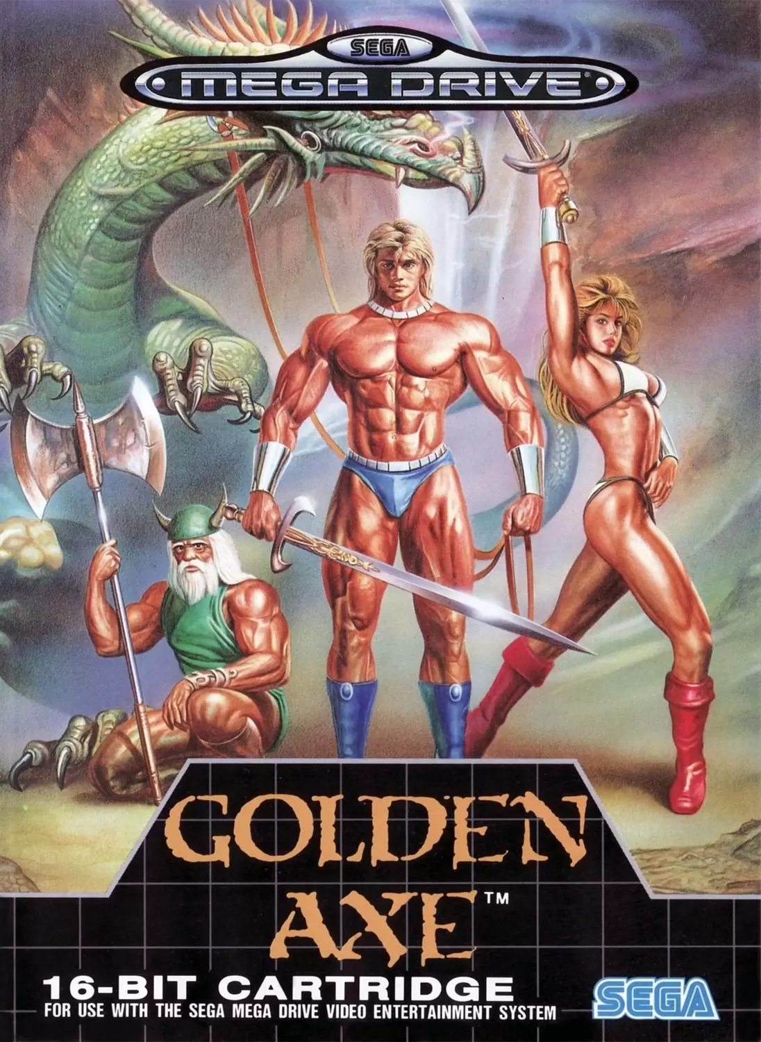 Jeux SEGA Mega Drive - Golden Axe