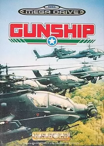 Jeux SEGA Mega Drive - Gunship