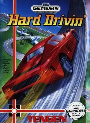 Sega Genesis Games - Hard Drivin\'