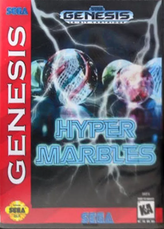 Jeux SEGA Mega Drive - Hyper Marbles